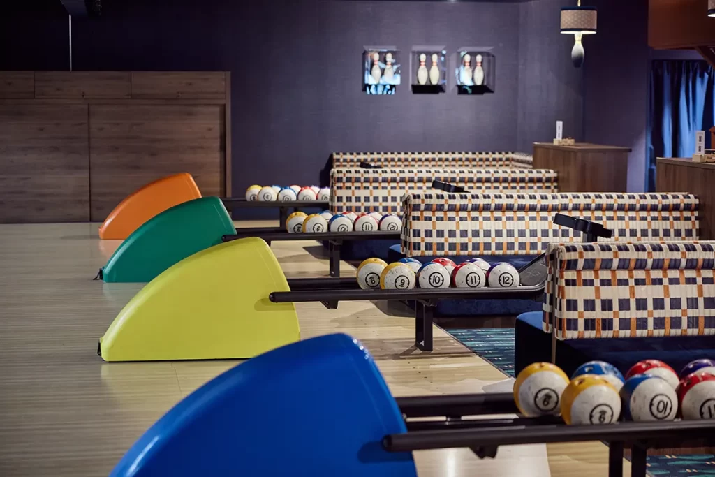 bowlingbanen met kappen